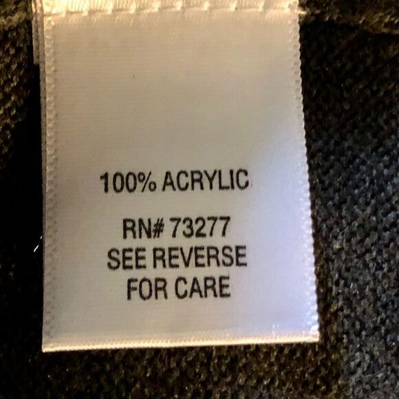 Croft & Borrow Lattice Cardigan Gray S - Picture 6 of 7